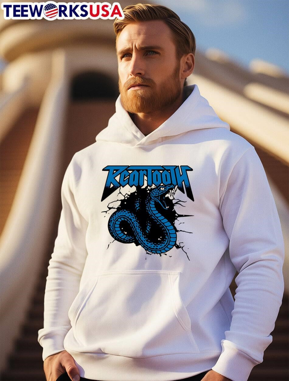 Bcartooth Blue Snake - Adult & Kids T-Shirts, Sweatshirts & Hoodies apparel design preview 2