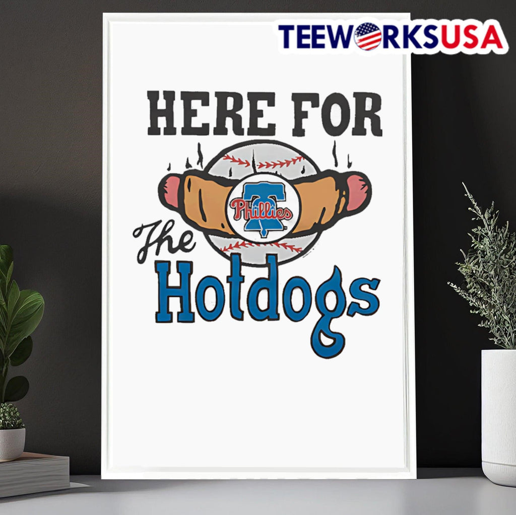 Philadelphia Phillies Here For The Hotdogs - Adult & Kids T-Shirts, Sweatshirts & Hoodies apparel design preview 6