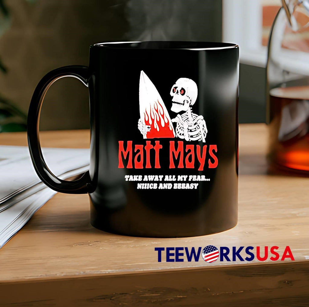 Matt Mays Take Away All My Fear Nice And Easy - Adult & Kids T-Shirts, Sweatshirts & Hoodies apparel design preview 2