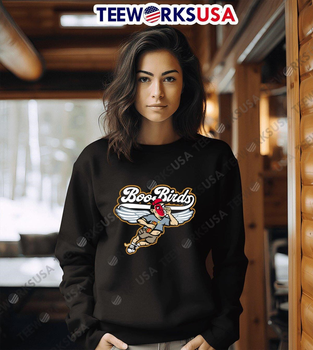 Boo Birds hot dog sandwich - Adult & Kids T-Shirts, Sweatshirts & Hoodies apparel design preview 6