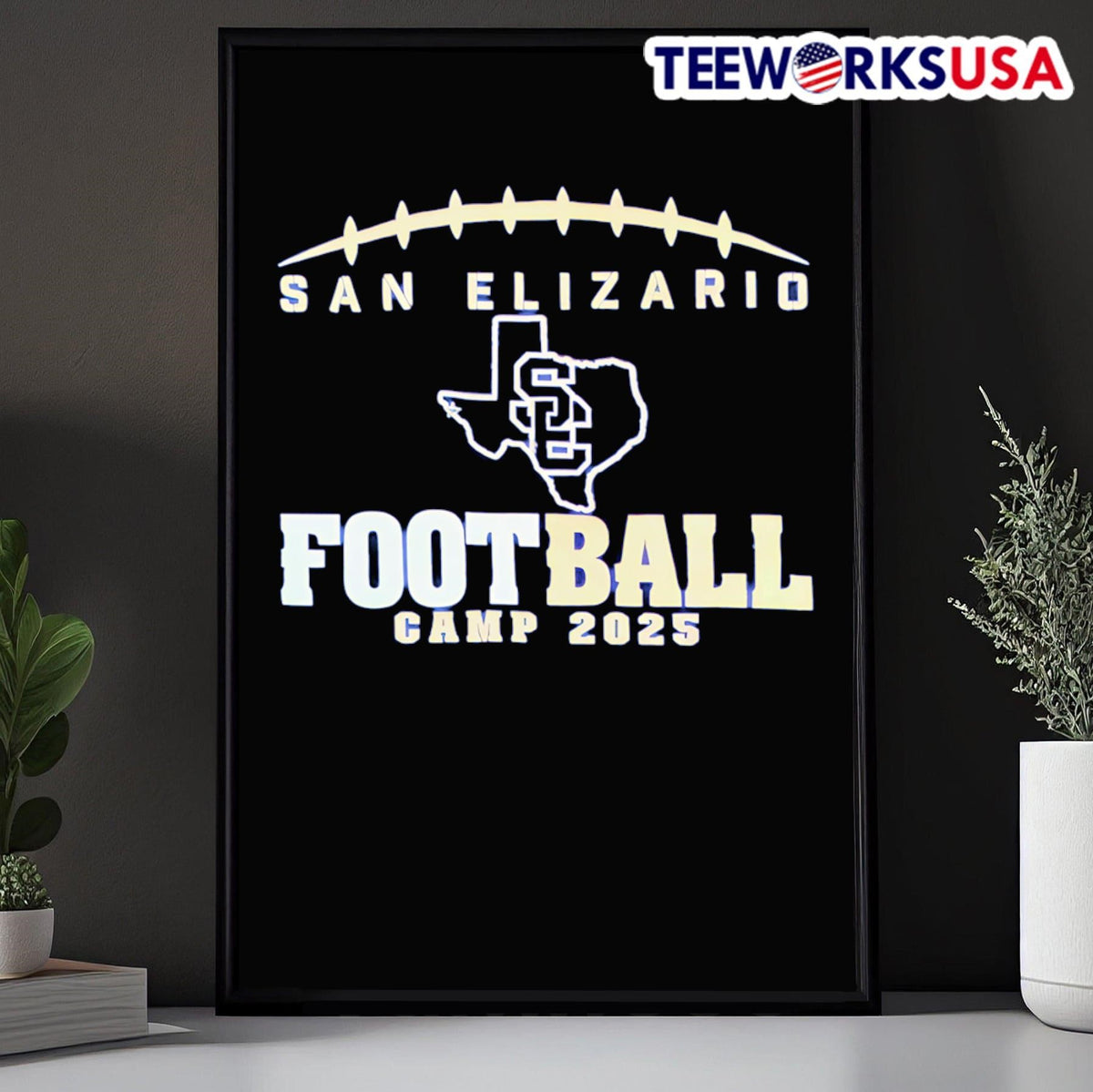 San Elizario Football camp 2025 - Adult & Kids T-Shirts, Sweatshirts & Hoodies apparel design preview 5