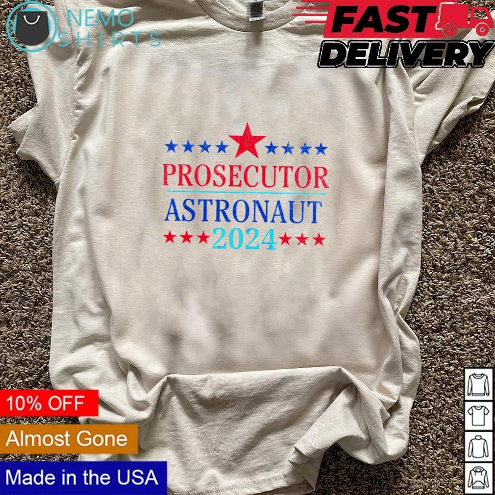 Prosecutor and Astronaut 2024 US election - Adult & Kids T-Shirts, Sweatshirts & Hoodies apparel design preview 3