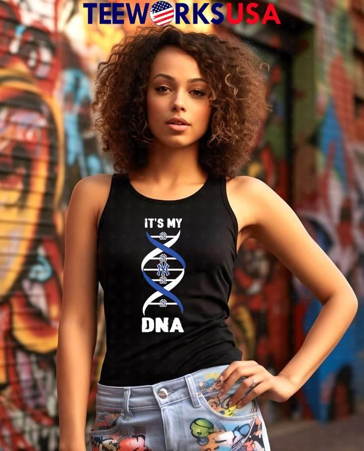 New York Yankees Baseball It's My DNA - Adult & Kids T-Shirts, Sweatshirts & Hoodies apparel design preview 7