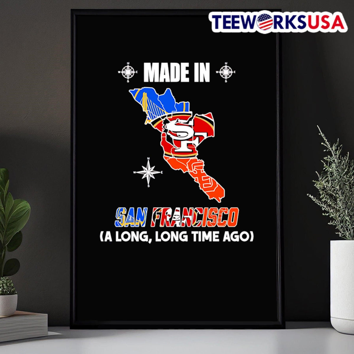 Made in San Francisco a long time ago - Adult & Kids T-Shirts, Sweatshirts & Hoodies apparel design preview 5