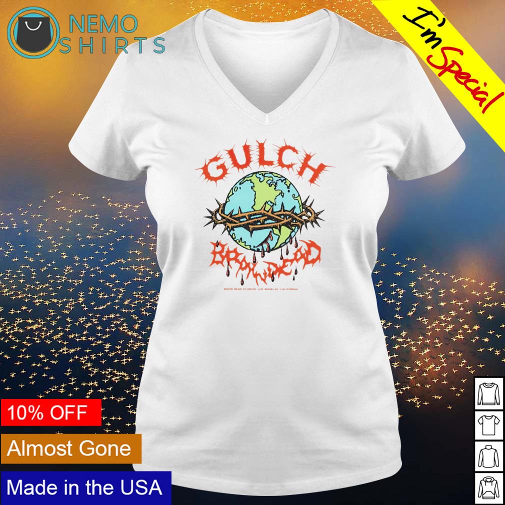 Gulch brain dead earth - Adult & Kids T-Shirts, Sweatshirts & Hoodies apparel design preview 5