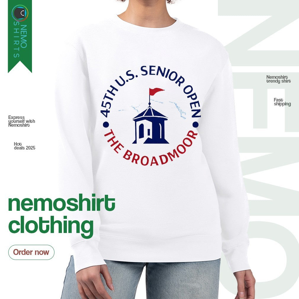 The Broadmoor 45th US Senior Open - Adult & Kids T-Shirts, Sweatshirts & Hoodies apparel design preview 4