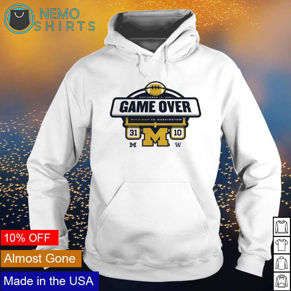 Michigan Wolverines vs Washington Huskies 31 10 game - Adult & Kids T-Shirts, Sweatshirts & Hoodies apparel design preview 2