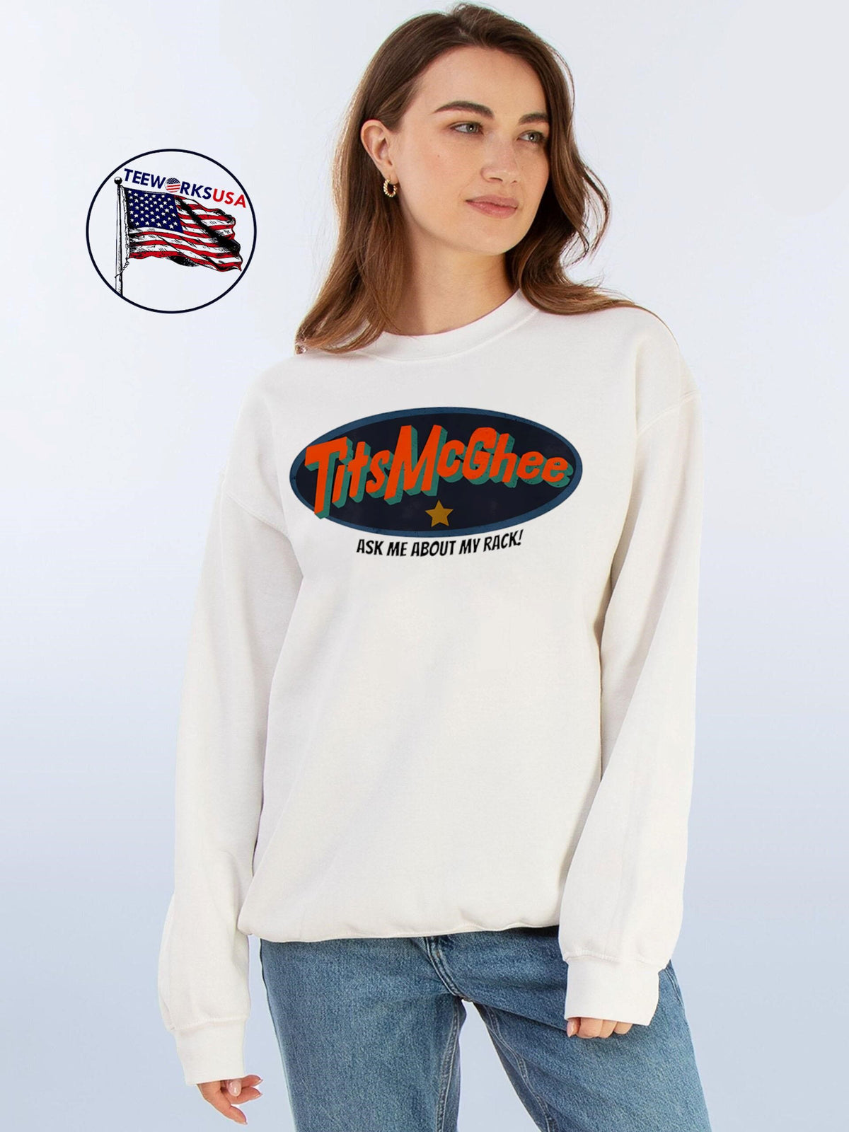 Tits Mcgee Ask Me About My Rack - Adult & Kids T-Shirts, Sweatshirts & Hoodies apparel design preview 4