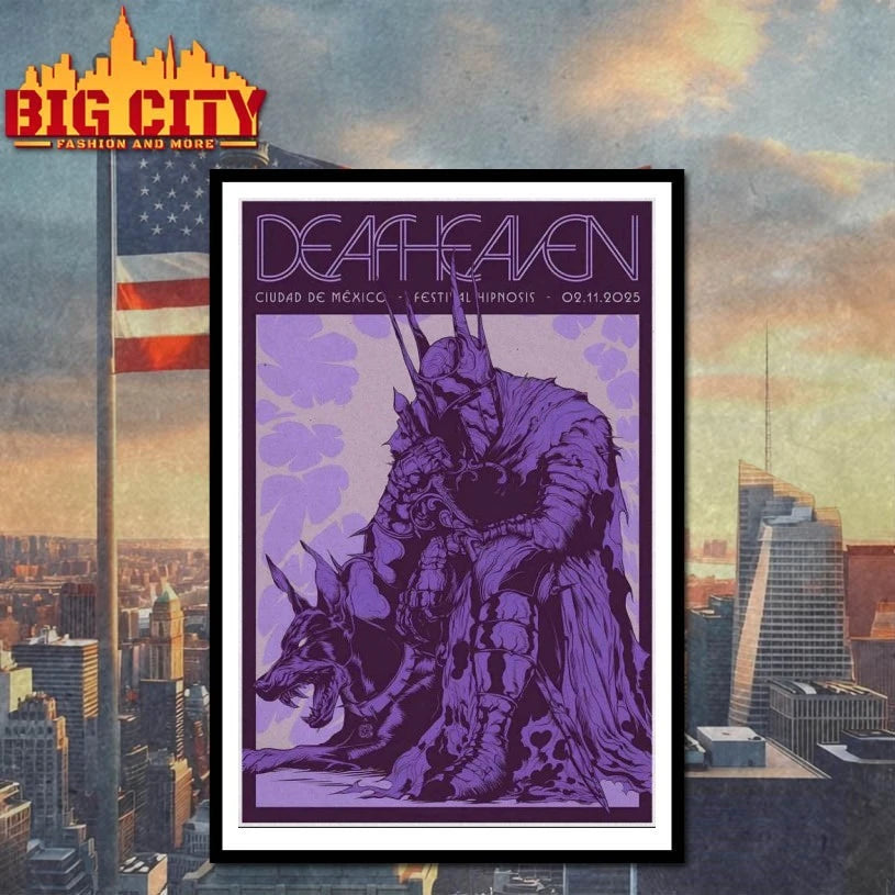 Deafheaven Festival Hipnosis November 2 2025 Poster - Adult & Kids T-Shirts, Sweatshirts & Hoodies apparel design preview 4