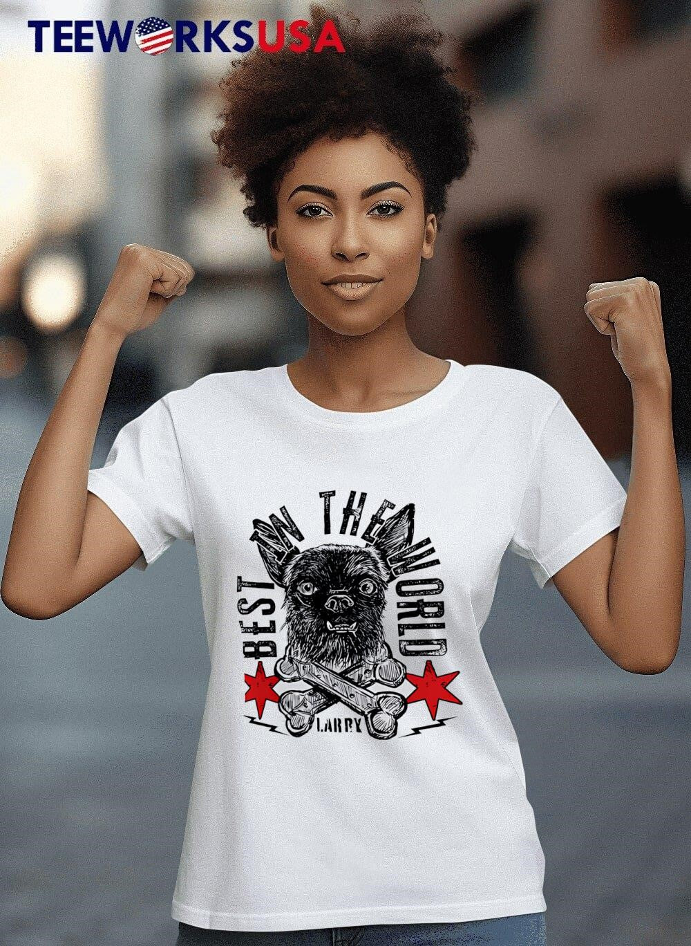 Punk Larry BITW Ringer Best in the World - Adult & Kids T-Shirts, Sweatshirts & Hoodies apparel design preview 4
