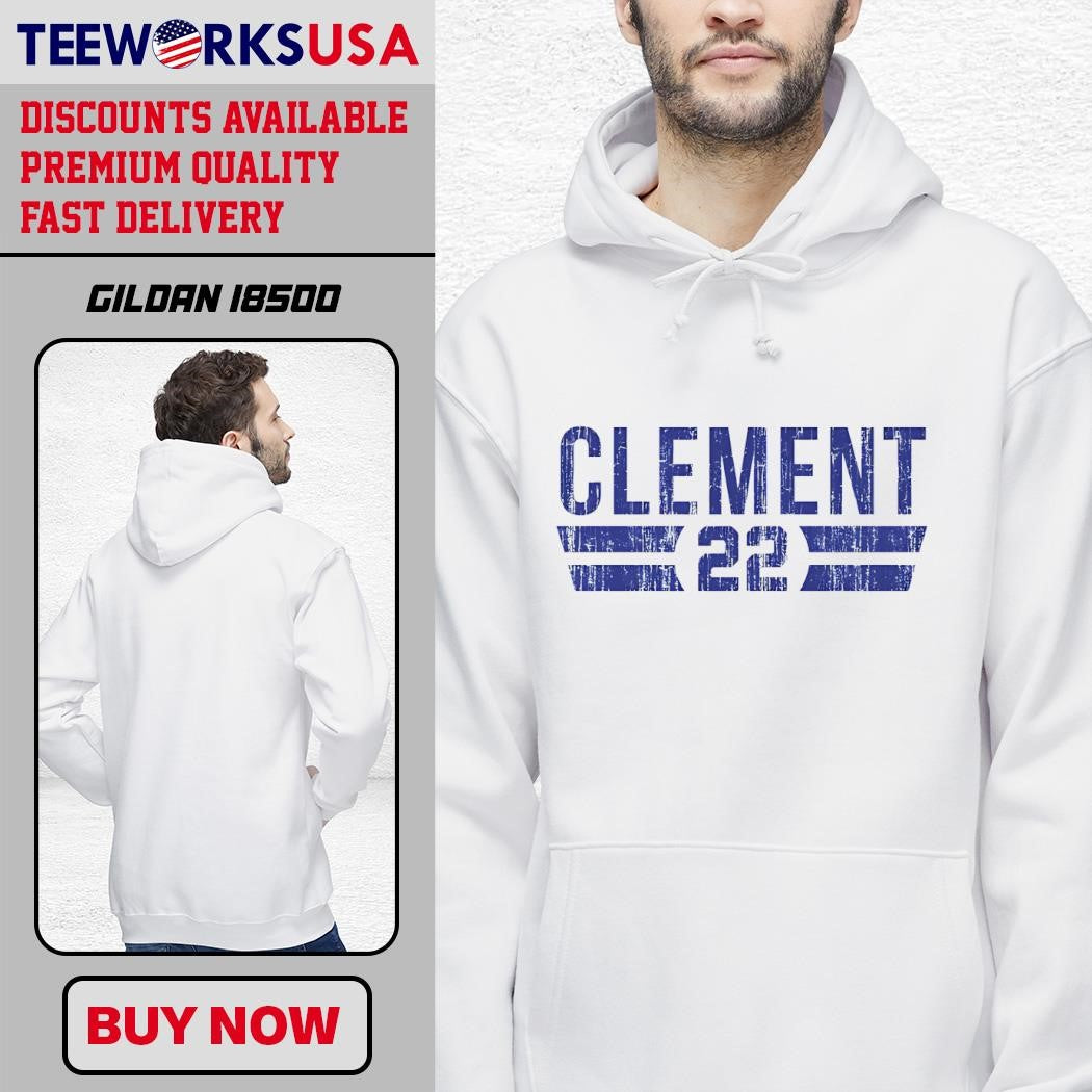 Ernie Clement 22 Toronto vintage - Adult & Kids T-Shirts, Sweatshirts & Hoodies apparel design preview 2