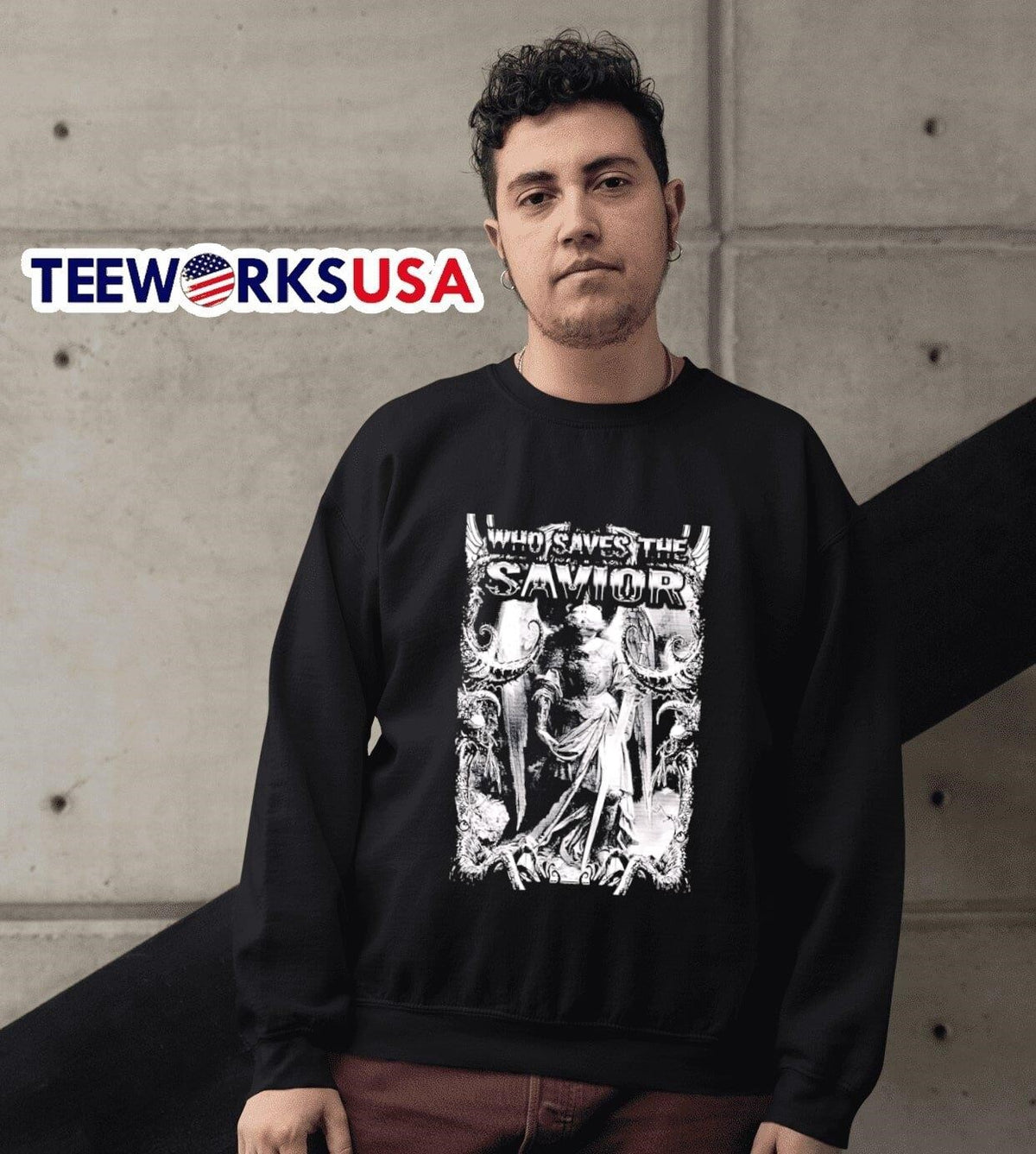 Angel who saves the savior - Adult & Kids T-Shirts, Sweatshirts & Hoodies apparel design preview 6
