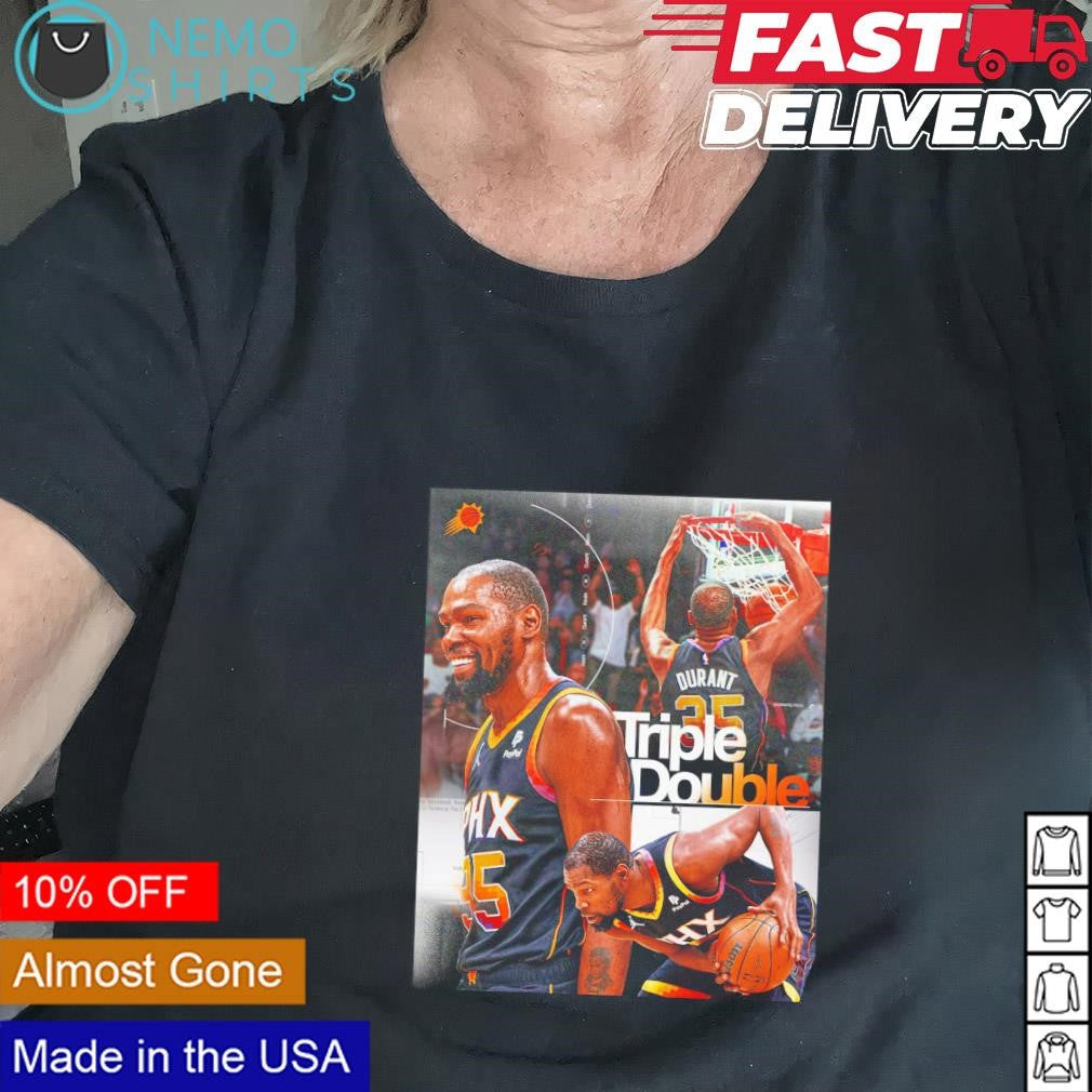 Kevin Durant Phoenix Suns triple double - Adult & Kids T-Shirts, Sweatshirts & Hoodies apparel design preview 2