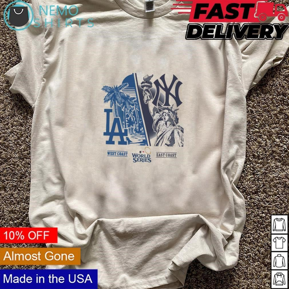 Los Angeles Dodgers vs New York Yankees 2024 World - Adult & Kids T-Shirts, Sweatshirts & Hoodies apparel design preview 3