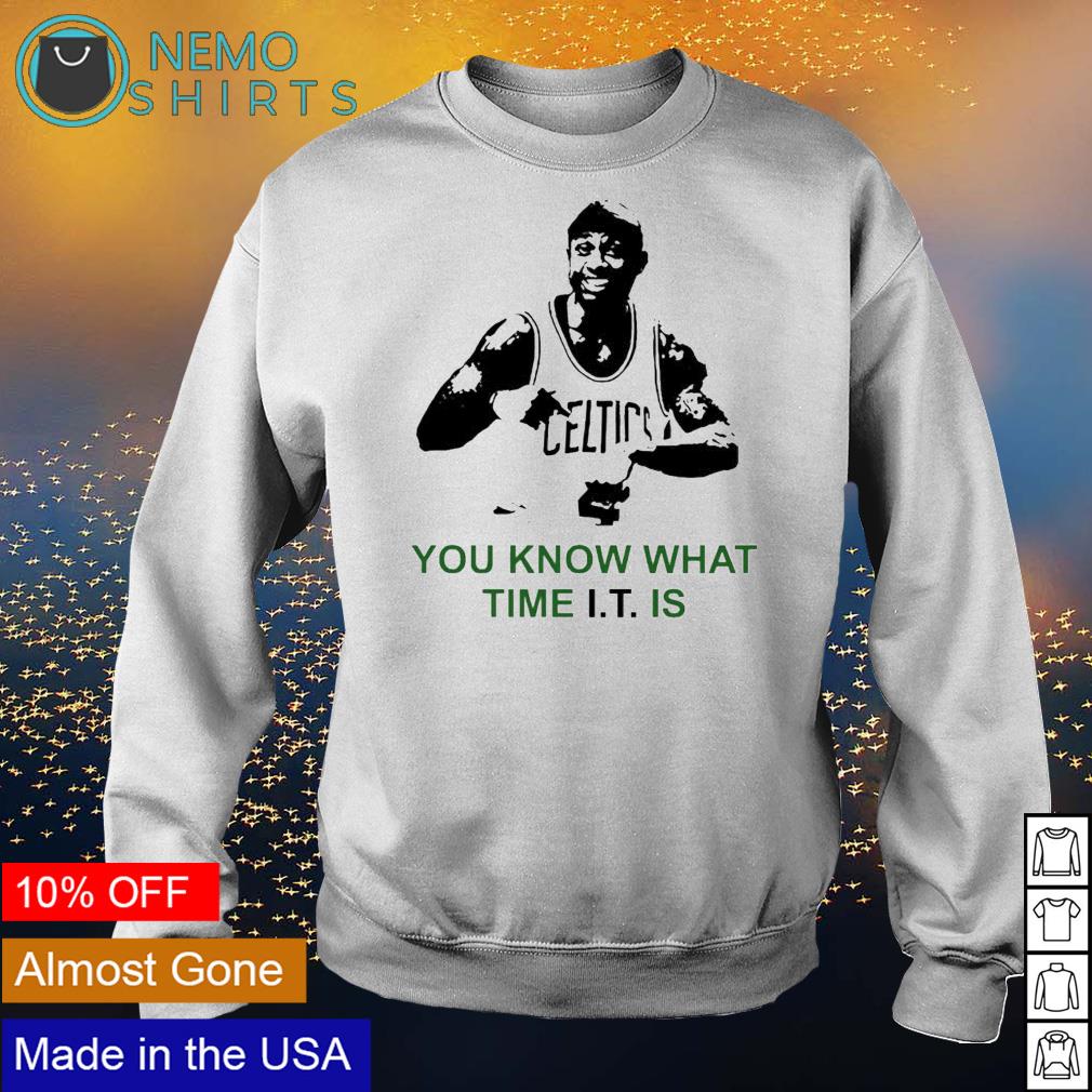 Isaiah Thomas you know what time it is - Adult & Kids T-Shirts, Sweatshirts & Hoodies apparel design preview 4