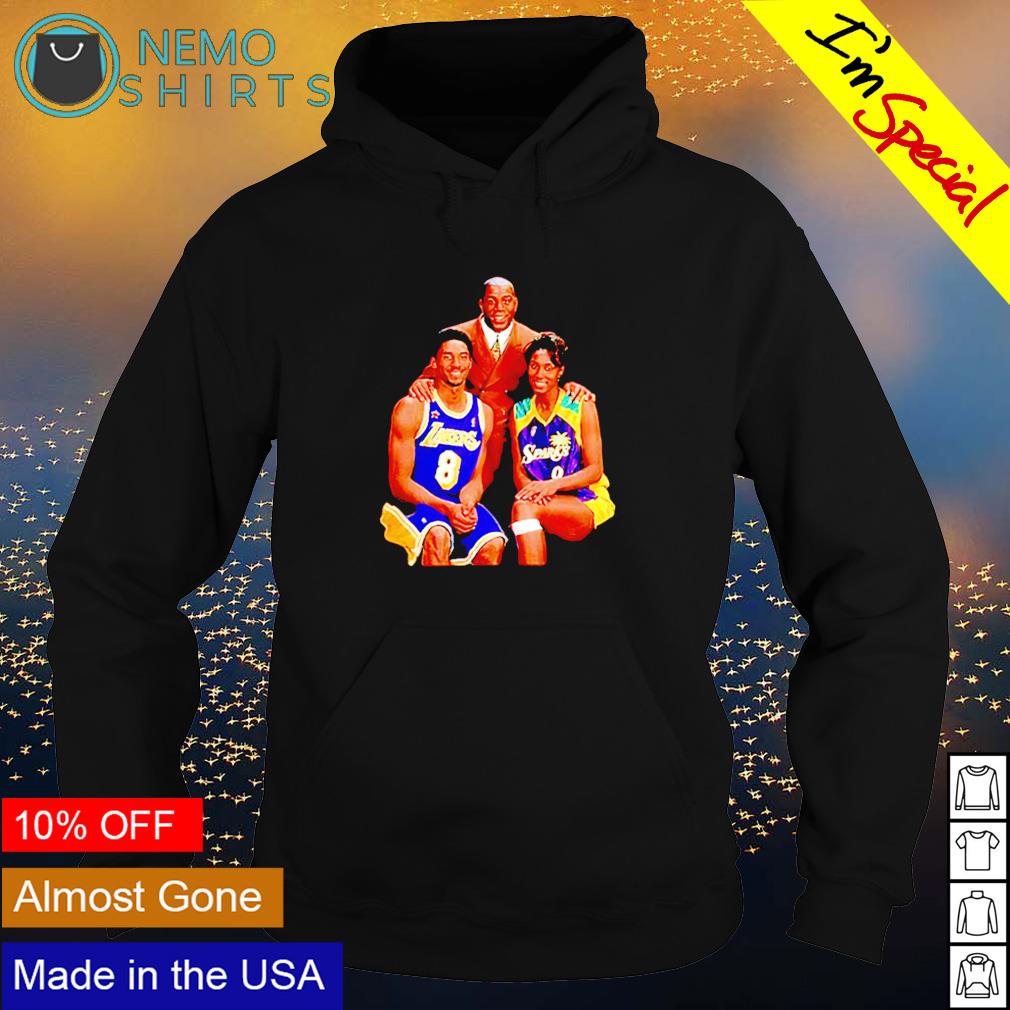 Kobe Bryant magic Johnson and Lisa - Adult & Kids T-Shirts, Sweatshirts & Hoodies product image 2