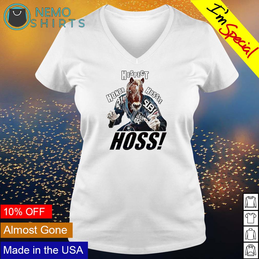 Honor hespect hussle hoss - Adult & Kids T-Shirts, Sweatshirts & Hoodies apparel design preview 5