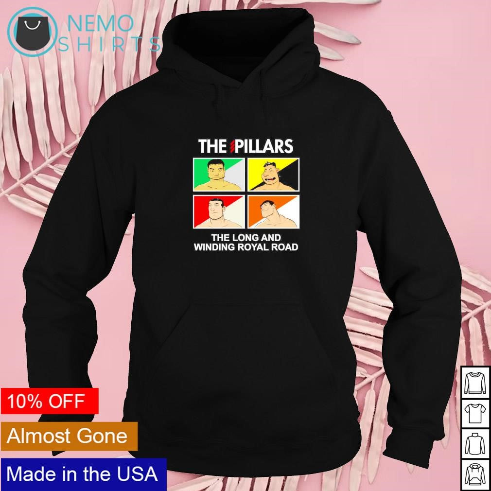 The Pillars long and winding royal road - Adult & Kids T-Shirts, Sweatshirts & Hoodies apparel design preview 2