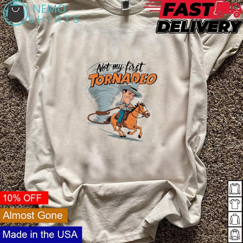 Not my first tornadeo Glen Powell - Adult & Kids T-Shirts, Sweatshirts & Hoodies apparel design preview 3