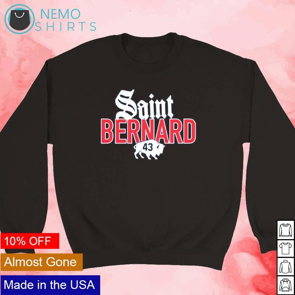 Saint Bernard Buffalo Bills - Adult & Kids T-Shirts, Sweatshirts & Hoodies apparel design preview 3