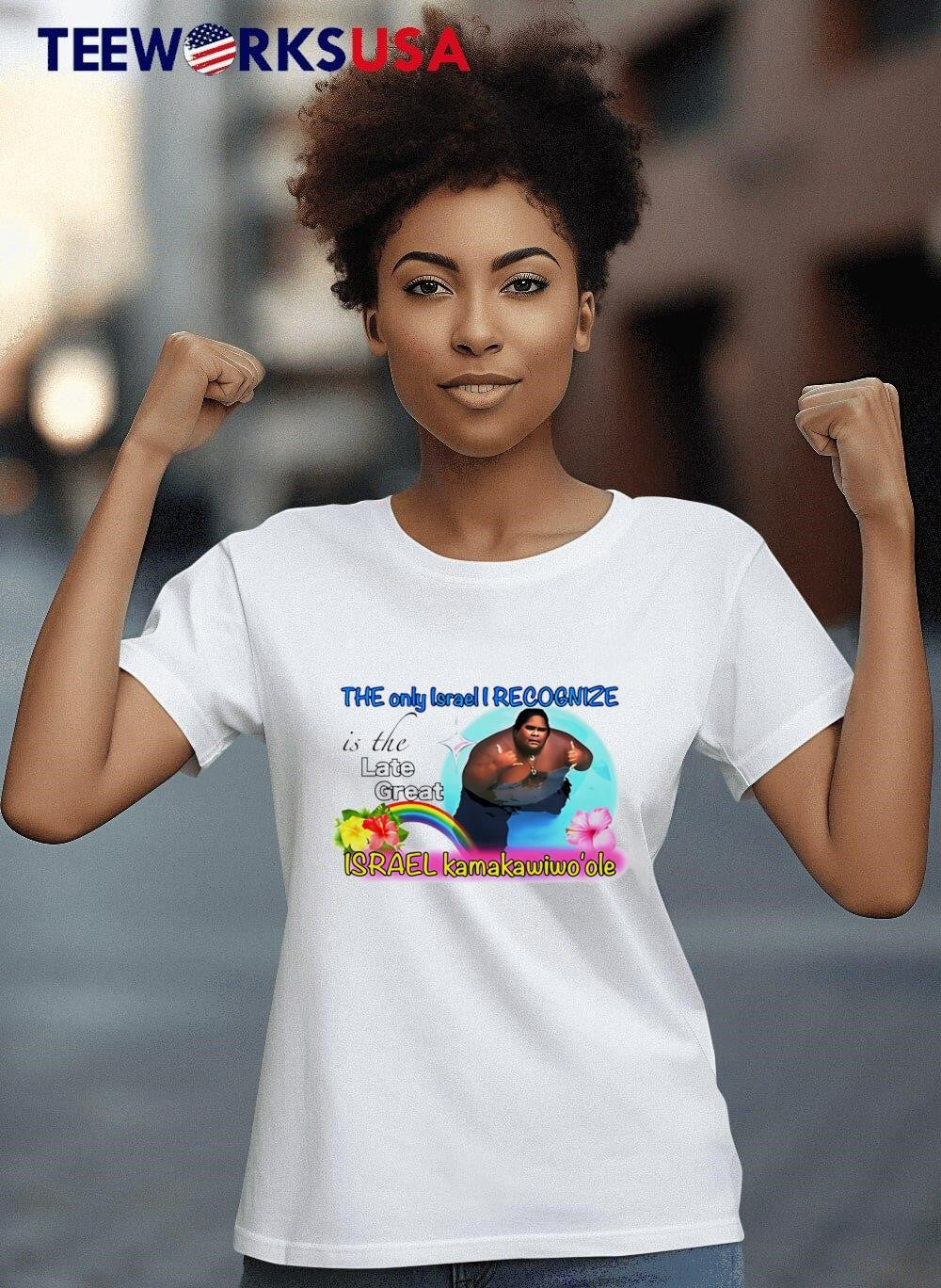 Braddah iz the only Israel I recognize is late great - Adult & Kids T-Shirts, Sweatshirts & Hoodies apparel design preview 8