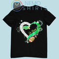 NDSU go Bison football heart - Adult & Kids T-Shirts, Sweatshirts & Hoodies apparel design preview 1