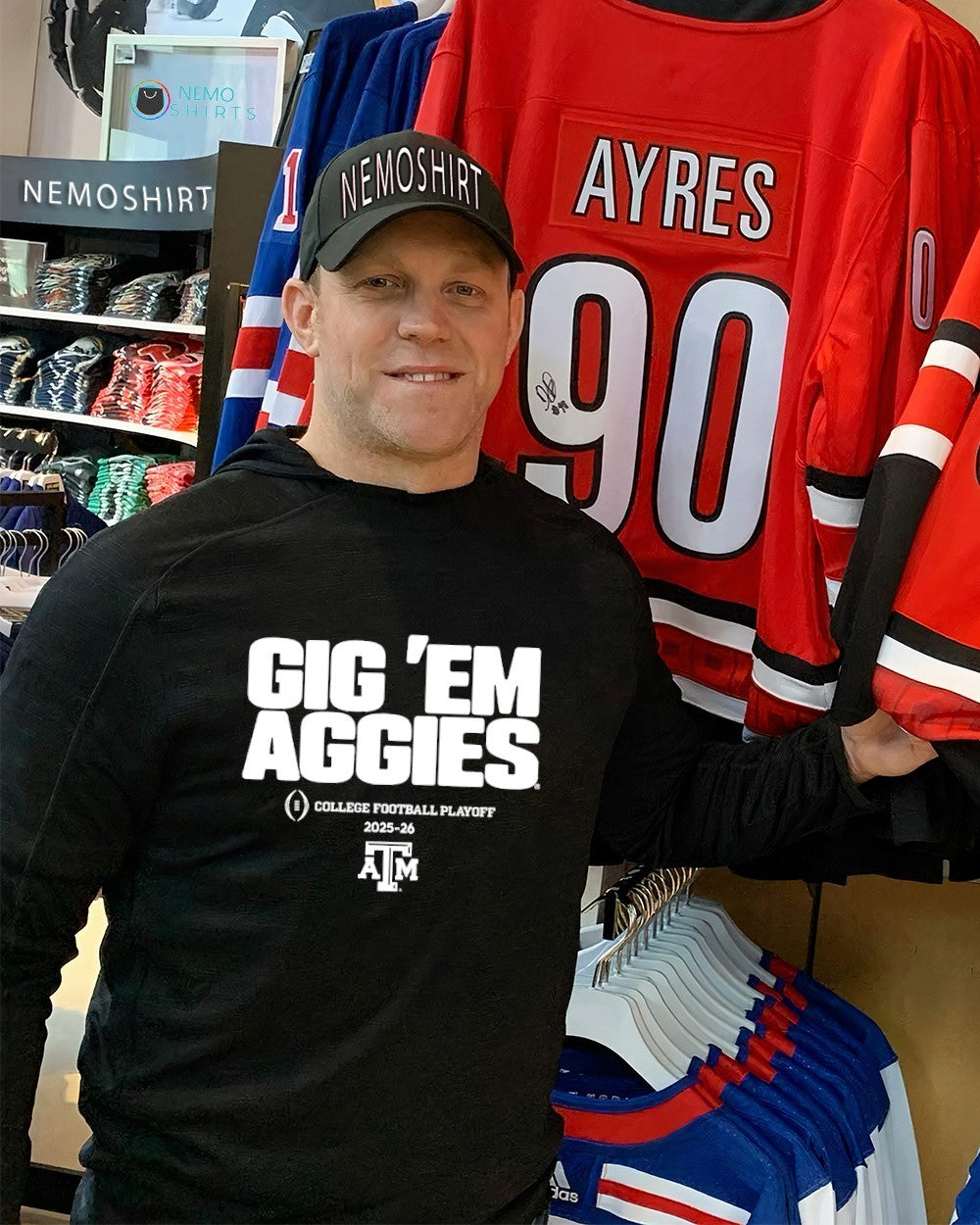 Gig 'Em Texas A&M Aggies football 2025 College - Adult & Kids T-Shirts, Sweatshirts & Hoodies apparel design preview 2