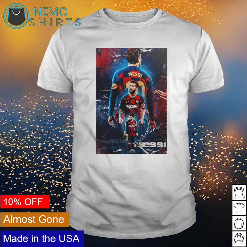 Lionel Messi thank for the memories - Adult & Kids T-Shirts, Sweatshirts & Hoodies apparel design preview 1