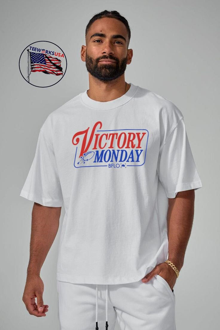 Buffalo Bills Victory Monday Bflo - Adult & Kids T-Shirts, Sweatshirts & Hoodies apparel design preview 5