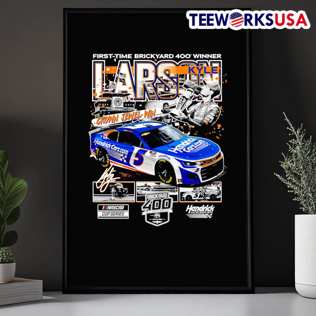 2024 Brickyard 400 30th Anniversary Race Winner Kyle - Adult & Kids T-Shirts, Sweatshirts & Hoodies apparel design preview 5