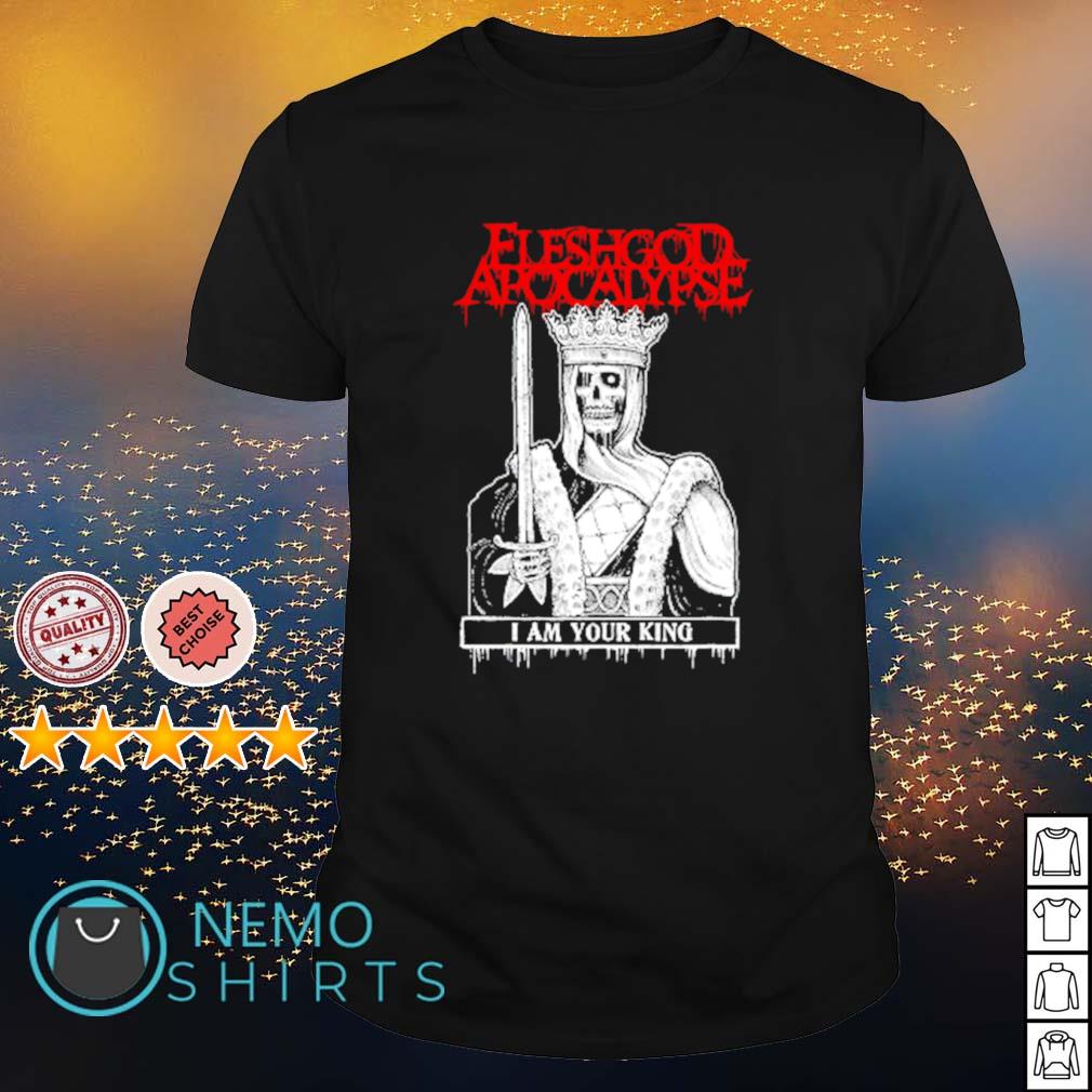 Fleshgod Apocalypse I am your King - Adult & Kids T-Shirts, Sweatshirts & Hoodies apparel design preview 1