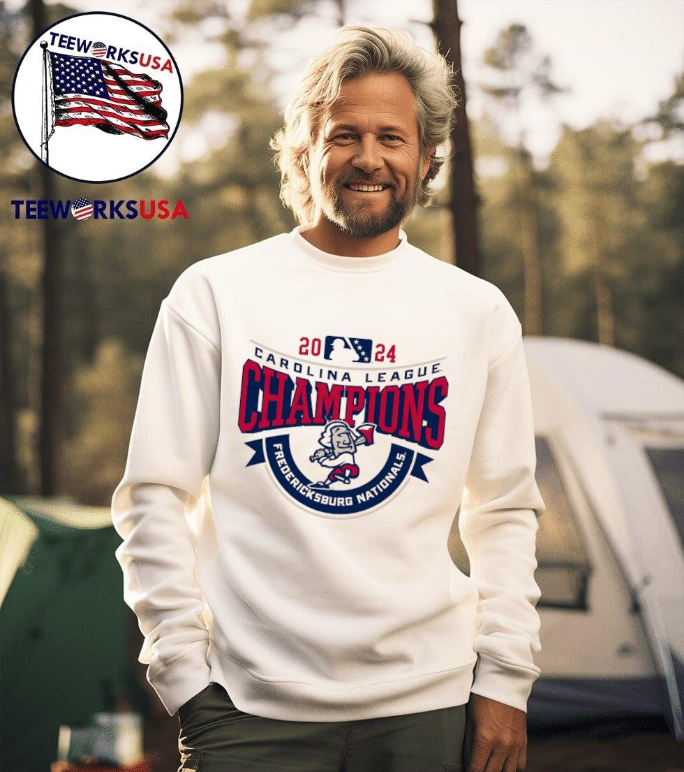 2024 Carolina League Champions Fredericksburg - Adult & Kids T-Shirts, Sweatshirts & Hoodies apparel design preview 3