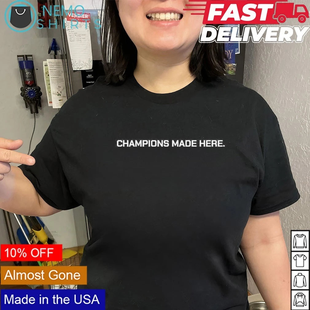 UCLA Bruins Champions Made Here Front and Back - Adult & Kids T-Shirts, Sweatshirts & Hoodies apparel design preview 2