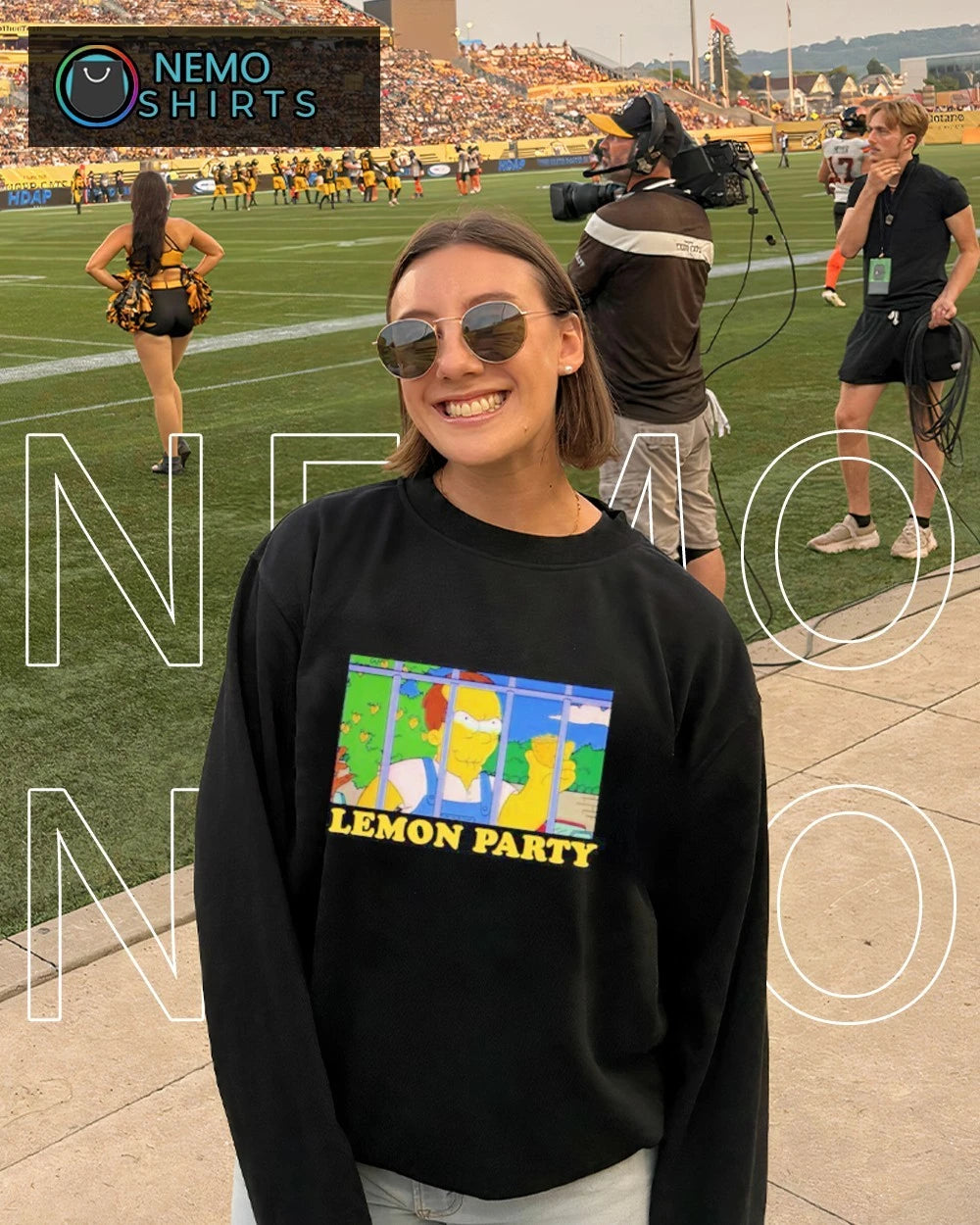 The Simpsons Lemon Party meme parody - Adult & Kids T-Shirts, Sweatshirts & Hoodies apparel design preview 4