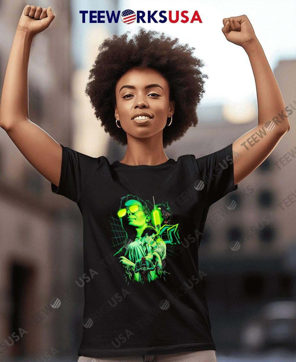 Re-animator Movie Poster Horror Sci Fi Film - Adult & Kids T-Shirts, Sweatshirts & Hoodies apparel design preview 8