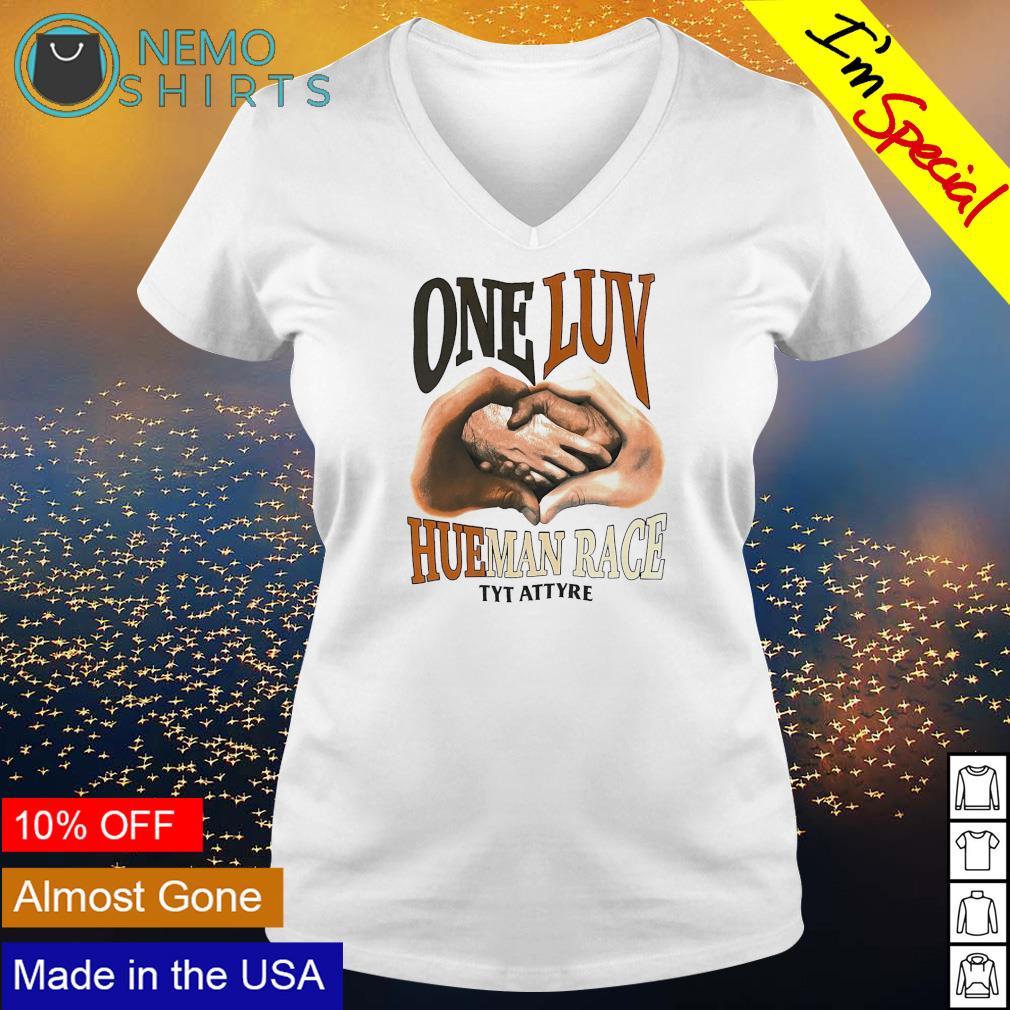 One Luv hueman race - Adult & Kids T-Shirts, Sweatshirts & Hoodies apparel design preview 5