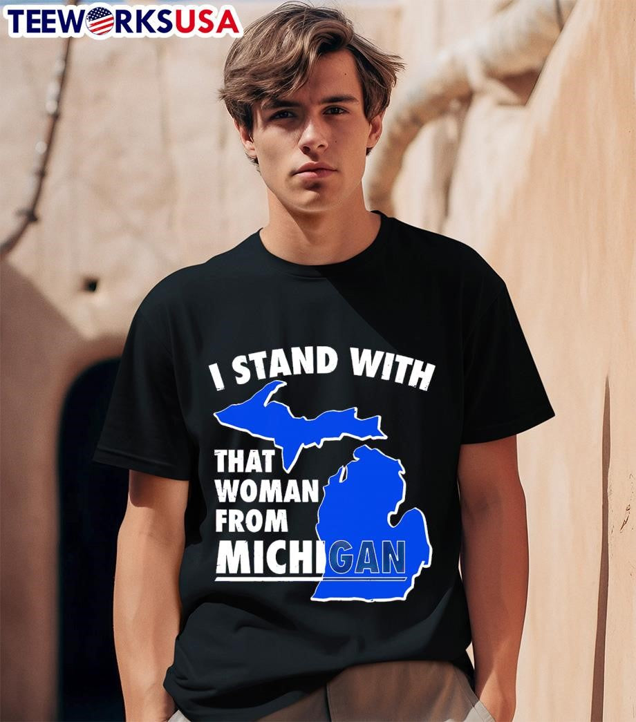 I stand with that woman from Michigan state - Adult & Kids T-Shirts, Sweatshirts & Hoodies apparel design preview 1