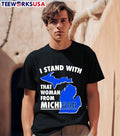 I stand with that woman from Michigan state - Adult & Kids T-Shirts, Sweatshirts & Hoodies apparel design preview 1