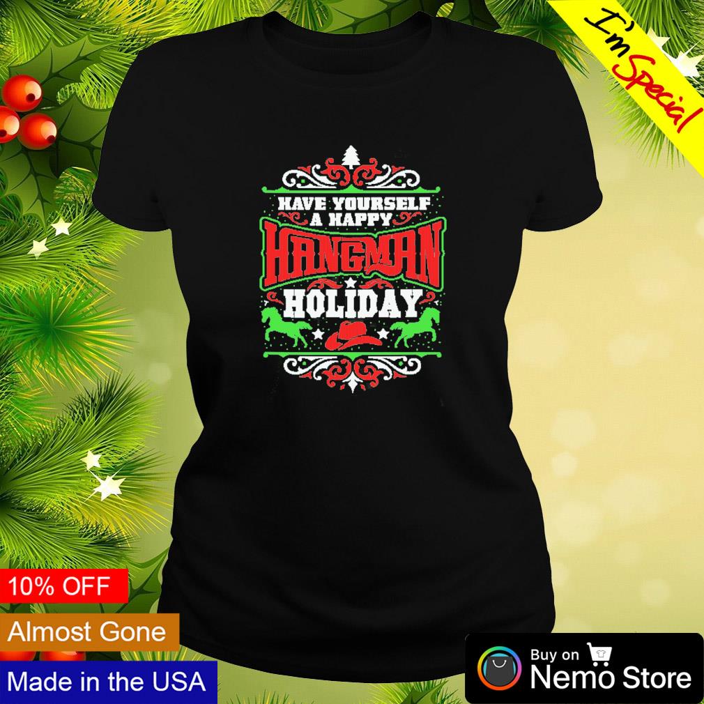 Have yourself a happy Hangman holiday Adam Page 2022 - Adult & Kids T-Shirts, Sweatshirts & Hoodies apparel design preview 3