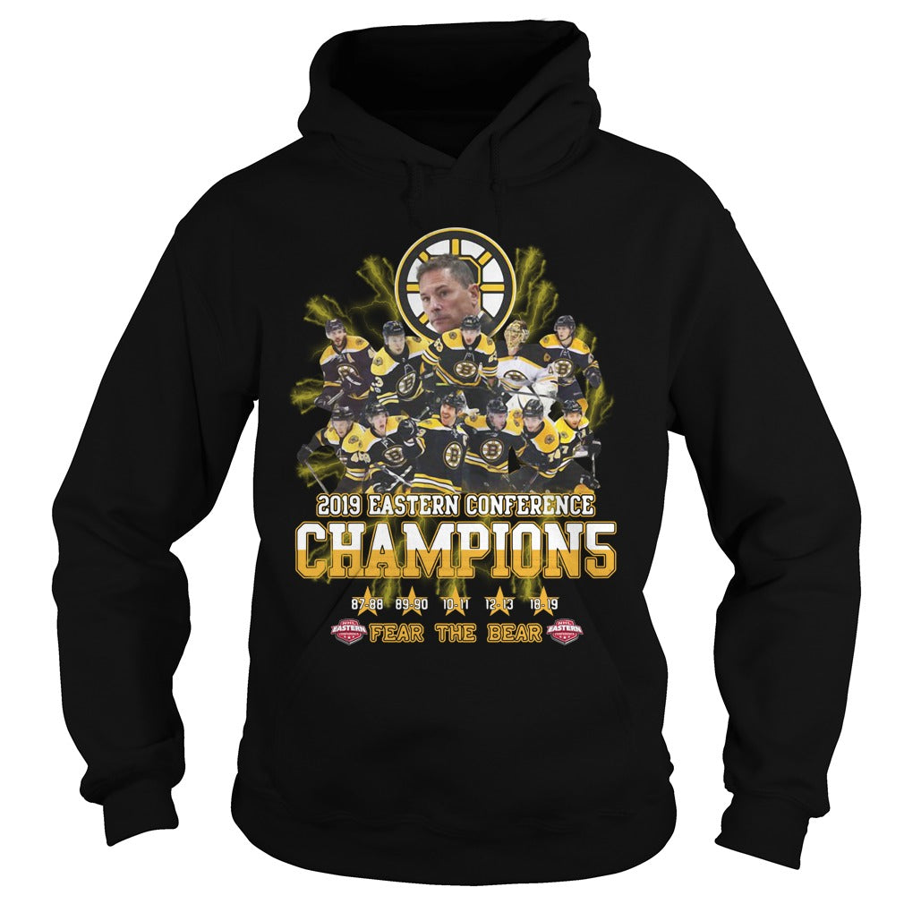 2019 Eastern Conference Champions Fear The Bear - Adult & Kids T-Shirts, Sweatshirts & Hoodies apparel design preview 4