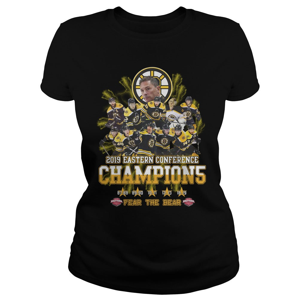 2019 Eastern Conference Champions Fear The Bear - Adult & Kids T-Shirts, Sweatshirts & Hoodies apparel design preview 2