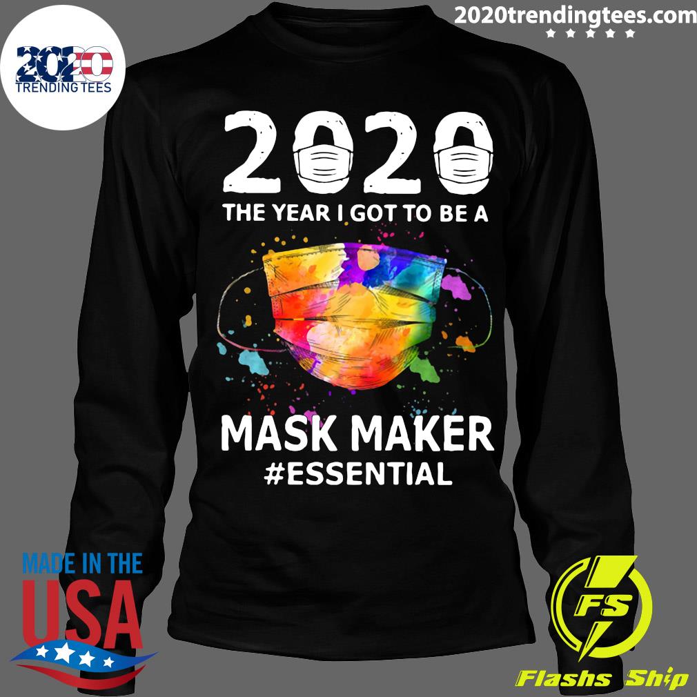2020 The Year I Got To Be A Mask Maker Essential - Adult & Kids T-Shirts, Sweatshirts & Hoodies apparel design preview 4