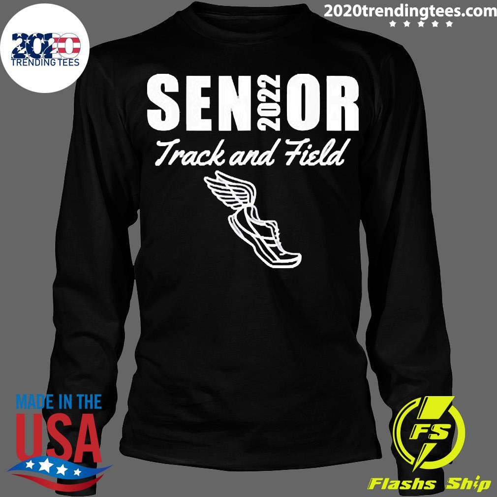 2022 Senior Track and Field Class of Run Jump Throw - Adult & Kids T-Shirts, Sweatshirts & Hoodies apparel design preview 4