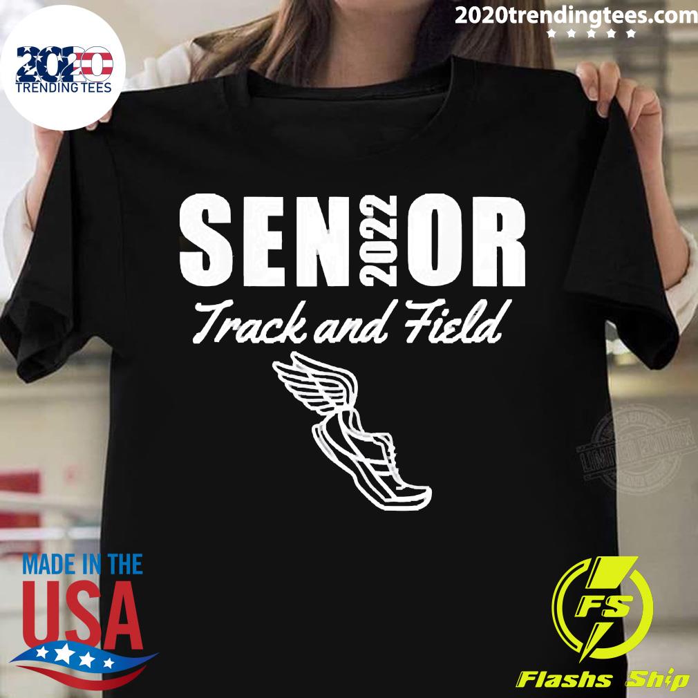 2022 Senior Track and Field Class of Run Jump Throw - Adult & Kids T-Shirts, Sweatshirts & Hoodies apparel design preview 1