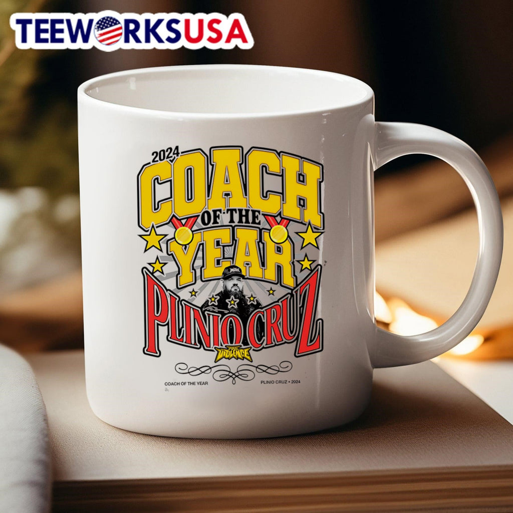 2024 Coach of the Year Plinio Cruz - Adult & Kids T-Shirts, Sweatshirts & Hoodies apparel design preview 4