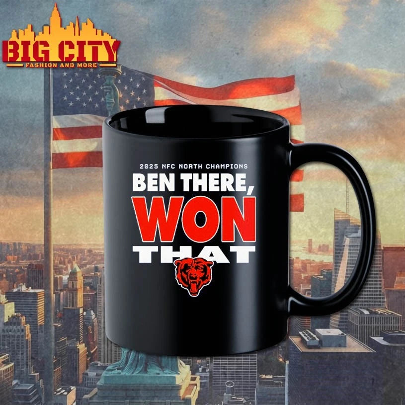2025 NFC North Champions Ben There Won That Chicago - Adult & Kids T-Shirts, Sweatshirts & Hoodies apparel design preview 3