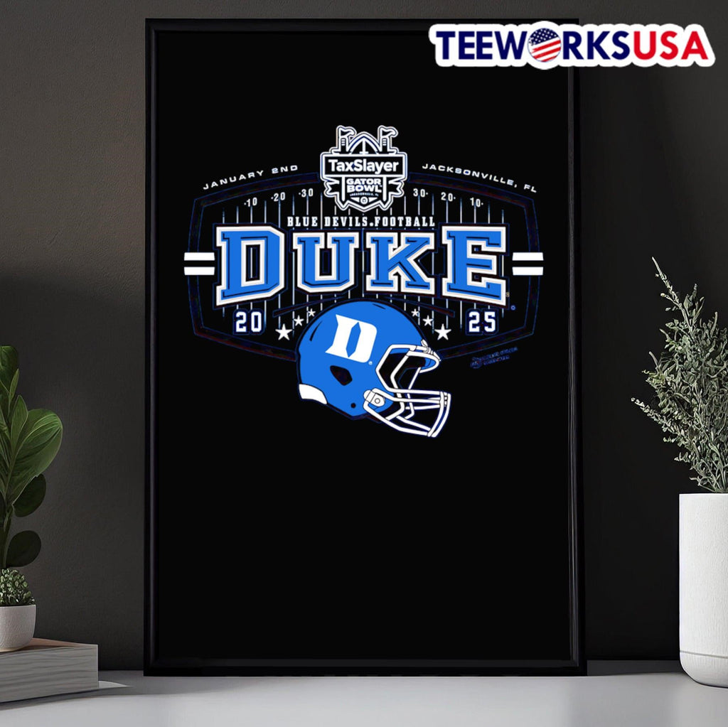 2025 TAXSLAYER GATOR Bowl Duke - Adult & Kids T-Shirts, Sweatshirts & Hoodies apparel design preview 5