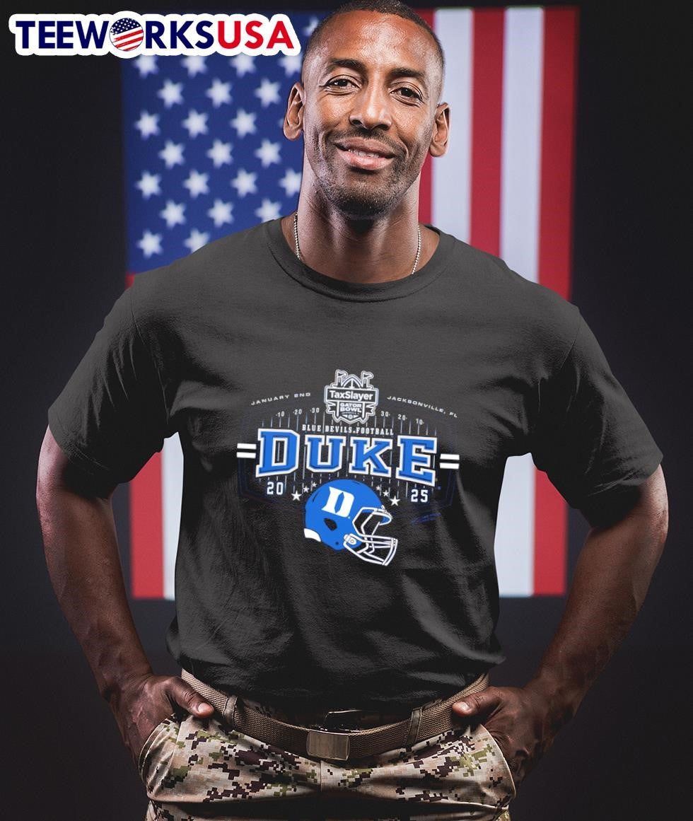 2025 TAXSLAYER GATOR Bowl Duke - Adult & Kids T-Shirts, Sweatshirts & Hoodies apparel design preview 1