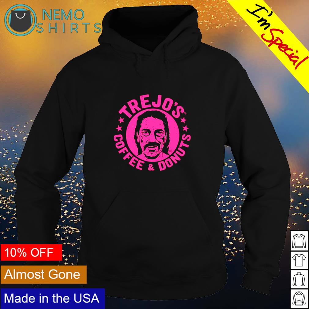 Trejo's Coffee And Donuts Danny Trejo - Adult & Kids T-Shirts, Sweatshirts & Hoodies apparel design preview 2