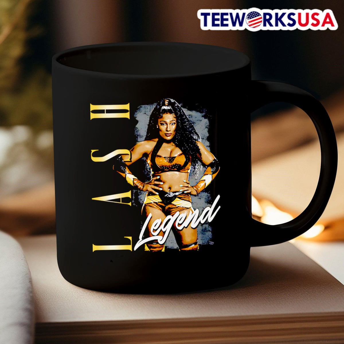 Lash Legend pose graphic - Adult & Kids T-Shirts, Sweatshirts & Hoodies apparel design preview 3